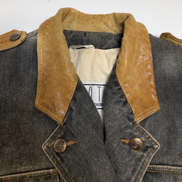 VINTAGE BB DAKOTA JEANS JACKET - Picture 8 of 11